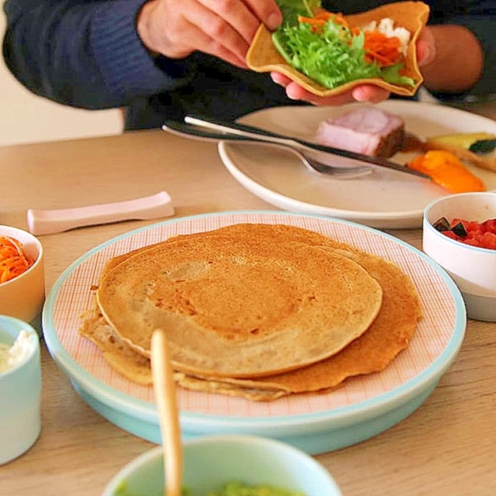 ご飯にもおやつにも☆そば粉クレープ